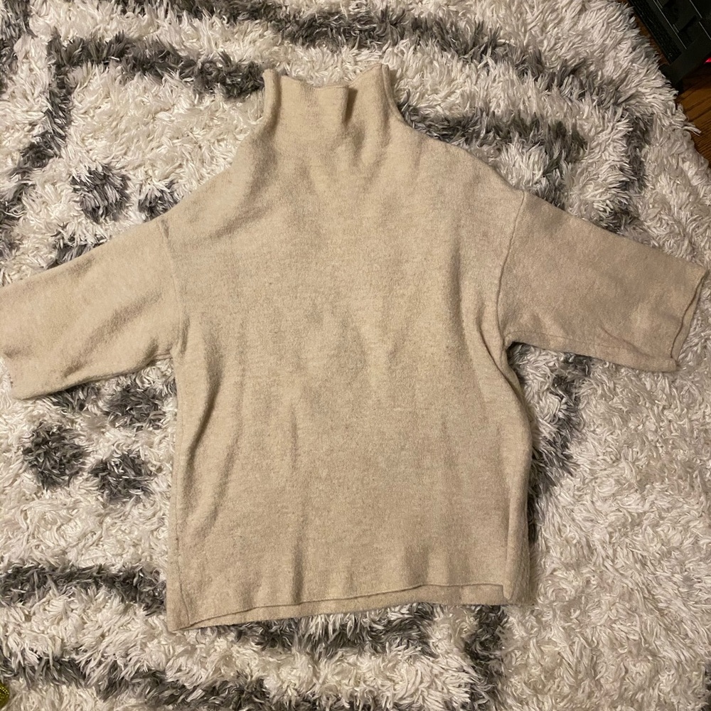 Zara Italian Yarn Turtleneck Sweater
